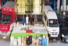 سقوط تشكيل عصابي بالقليوبية بحوزة عناصره مخدرات بقيمة 350 مليون جنيه داخل سيارات إسعاف
