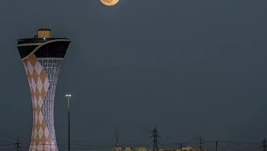 سماء المملكة والعالم القديم بلا بدر هذا الشهر
