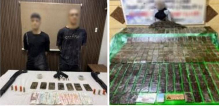 ضبط عناصر بؤر إجرامية بمواد مخدرة قيمتها 41 مليون جنيه