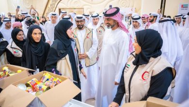 عمار بن حميد: نفخر بالدور الريادي للإمارات في إغاثة الإنسان أينما كان