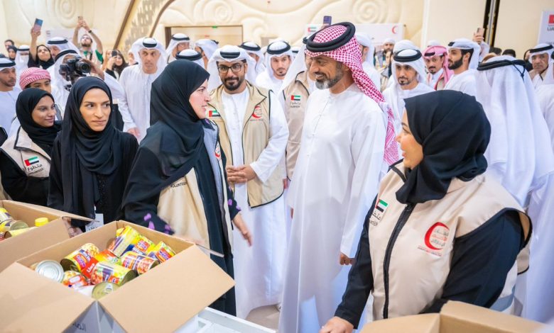 عمار بن حميد: نفخر بالدور الريادي للإمارات في إغاثة الإنسان أينما كان