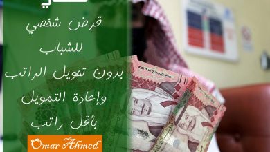 قرض شخصي للشباب 300 ألف ريال وإعادة التمويل بدون تحويل راتب