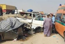 كسور وجروح في حادث على كوبري الحوامدية.. إصابة 5 ونقلهم للمستشفى