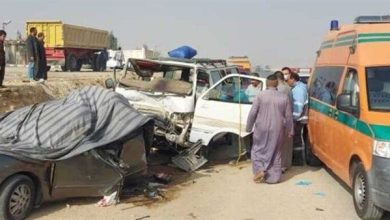 كسور وجروح في حادث على كوبري الحوامدية.. إصابة 5 ونقلهم للمستشفى