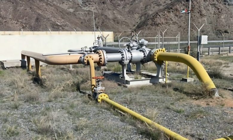 كهرباء الشارقة تنجز مشروع نقل وتعديل خط استراتيجي للغاز الطبيعي في المنطقة الشرقية