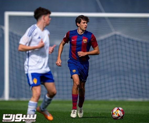لاعب شباب برشلونة على رادار الهلال