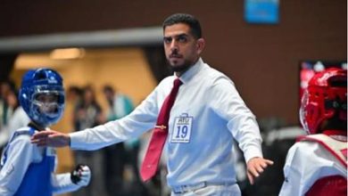 محمد عليان يُشارك كحكم دولي في بطولة آسيا للتايكواندو في ماليزيا