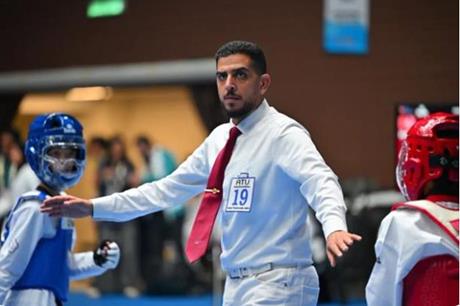 محمد عليان يُشارك كحكم دولي في بطولة آسيا للتايكواندو في ماليزيا