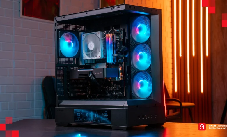 مراجعة صندوق Zalman P40 DS: شاشة LCD مدمجه؟