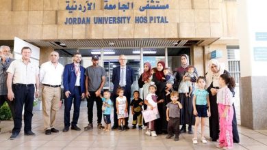 مستشفى الجامعة الأردنيّة يستقبل (6) أطفال من غزّة لعلاج...