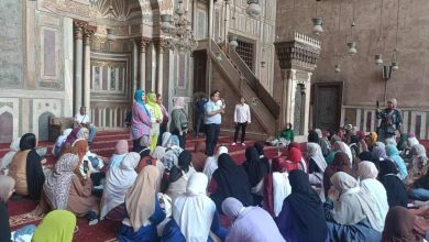 مسجدا الرفاعي والسلطان حسن في ثالث الزيارات التثقيفية لملتقى المرأة الحدودية ضمن مشروع أهل مصر