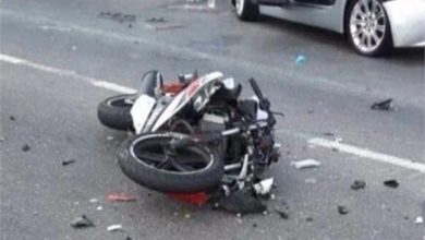 مصرع شخصين في حادث انقلاب موتوسيكل بالهرم