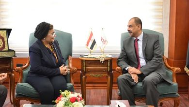 نائب وزير الصحة تبحث مع محافظ سوهاج عددا من الملفات الصحية والسكانية بالمحافظة