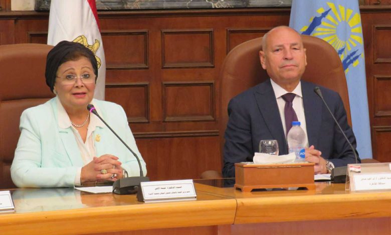 نائب وزير الصحة تشارك في اجتماع المجلس الإقليمي للسكان لمحافظة القاهرة