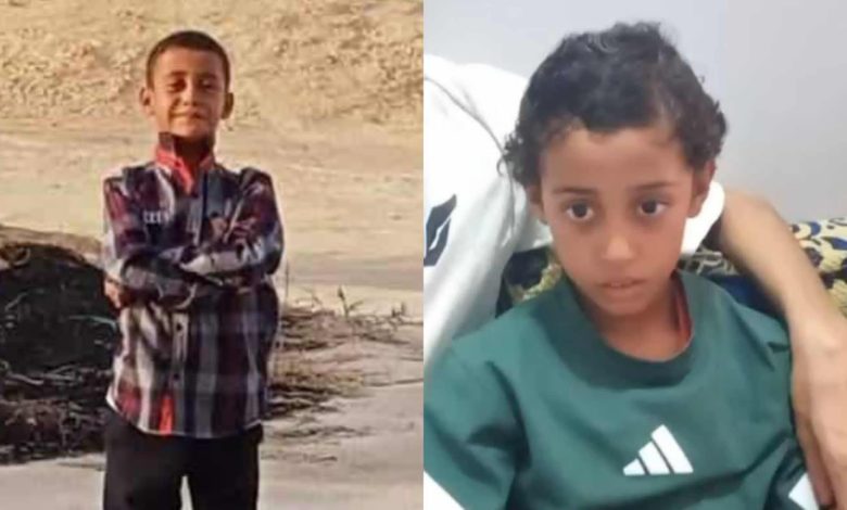الطفل الناجي من مجزرة قتل 5 أشخاص من أسرة واحدة في سيوة