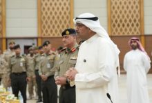 وزير الدفاع شهد إجراءات قرعة دفعة الضباط الجامعيات الأولى