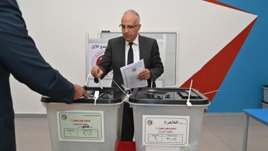 وزير الري يدلي بصوته في انتخابات مجلس الشيوخ بعد عودته من أوغندا