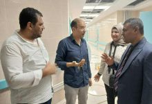 وكيل صحة المنيا يتفقد مستشفى بني مزار الجديد استعدادا لافتتاحه