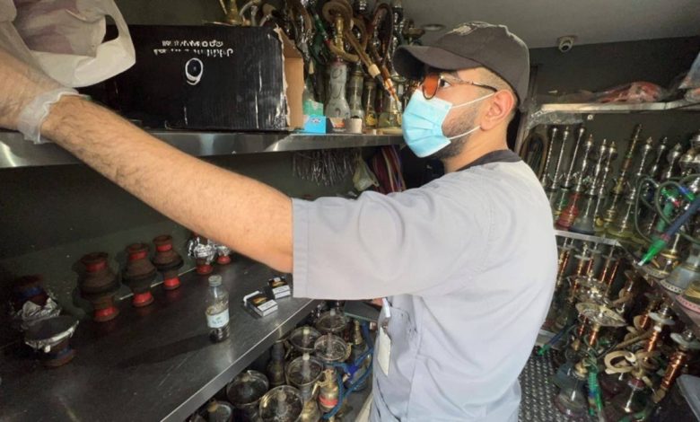 مخالفات متعددة تتعلق بتدني مستوى النظافة في اللاونجات