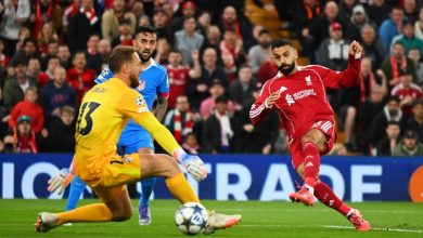 أرقام تاريخية حصدها محمد صلاح خلال مباراة فريقه ضد أتلتيكو مدريد الإسباني