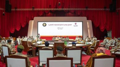 اجتماع اللجنة العسكرية المشتركة في الدوحة.