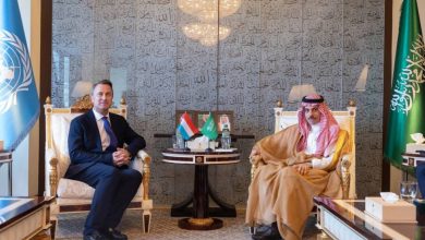 فيصل بن فرحان  يلتقي نائب رئيس وزراء وزير خارجية لوكسمبورغ