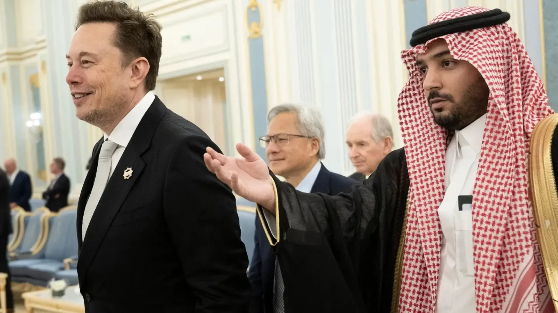 إيلون ماسك في السعودية - المصدر: اقتصاد الشرق