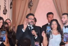 الفنان أكرم حسني و الفنانة أيتن عامر