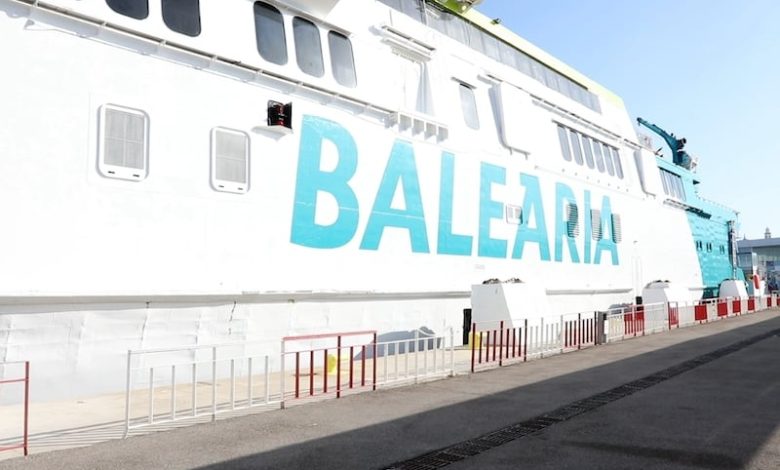"Baleària" تطلق أول خط بحري نظيف