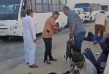 إصابة 9 أشخاص إثر انقلاب ميكروباص بطريق بلبيس- العاشر