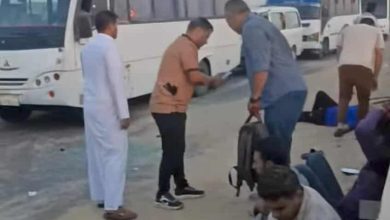 إصابة 9 أشخاص إثر انقلاب ميكروباص بطريق بلبيس- العاشر
