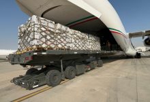 إقلاع الطائرة العاشرة من الجسر الجوي الكويتي الثاني لإغاثة غزة
