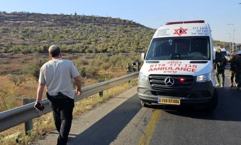اصابة مستوطن بجراح في قلقيلية نتيجة عملية دعس واستشهاد المنفذ