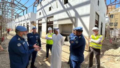 «الإطفاء»: تذليل العقبات أمام «إعادة إعمار المباركية» بما يسهم في سرعة الإنجاز