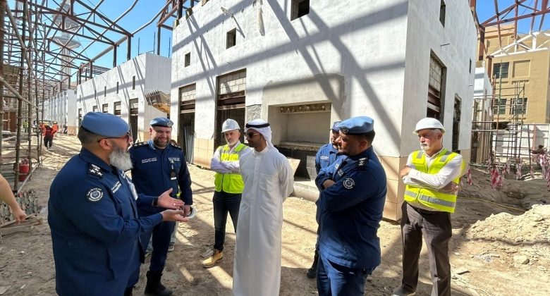 «الإطفاء»: تذليل العقبات أمام «إعادة إعمار المباركية» بما يسهم في سرعة الإنجاز
