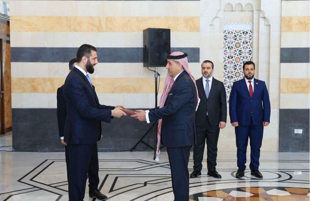 القضاة يقدّم أوراق اعتماده للرئيس السوري...