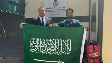 القنصلية السعودية في إسطنبول تحتفل بانطلاق رحلة الكابتن حسن الشاوي بالدراجة الهوائية