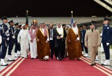 اليوسف استقبل وزير الداخلية السعودي لدى وصوله البلاد