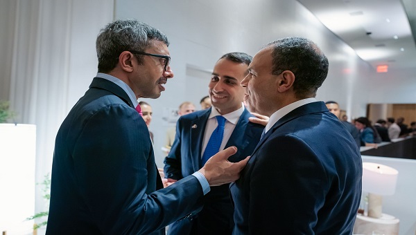 بالفيديو والصور.. عبدالله بن زايد يقيم حفل استقبال على هامش أعمال الدورة الـ80 للجمعية العامة للأمم المتحدة في نيويورك