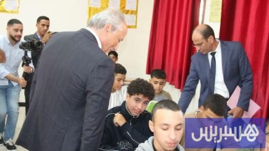 برادة يتفقد مؤسسات تعليمية باشتوكة