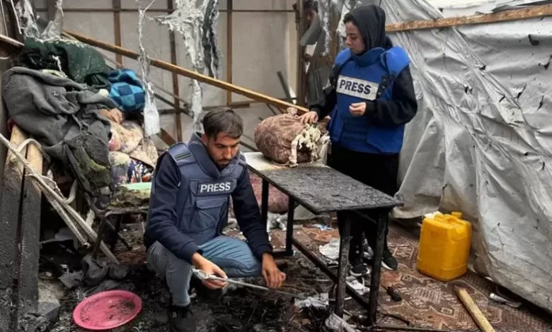 بي بي سي ووكالات كبرى تدعو لإنهاء التعتيم الإعلامي المفروض على غزة