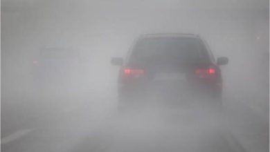 تدني الرؤية الأفقية في هذه المناطق غداً...