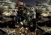 تصادم سيارات على محور جمال عبد الناصر بالتجمع الخامس يتسبب في وقوع إصابات وتعطل الطريق