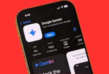 تطبيق Gemini الأول عالميًا في متجر آبل بفضل Nano Banana