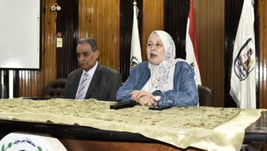 أمل الهواري مدير مديرية التربية والتعليم ببني سويف
