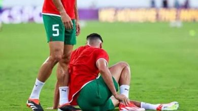 تقرير طبي يحسم مشاركة أشرف داري ضد النيجر وزامبيا