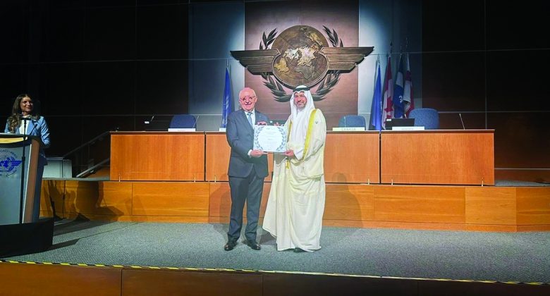 تكريم دولي... لـ «الطيران المدني»