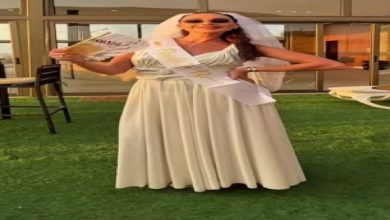 داليدا خليل تودّع العزوبية بإطلالة بيضاء ساحرة وتخطف الأنظار بأناقة لا تُنسى