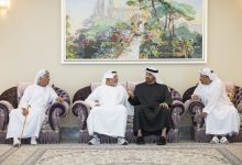 رئيس الدولة يقدم واجب العزاء في وفاة حسين خانصاحب
