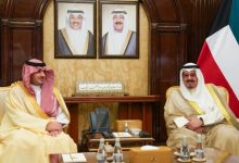رئيس الوزراء يستقبل وزير الداخلية السعودي: ترسيخ الشراكة الاستراتيجية ودعم العمل المشترك